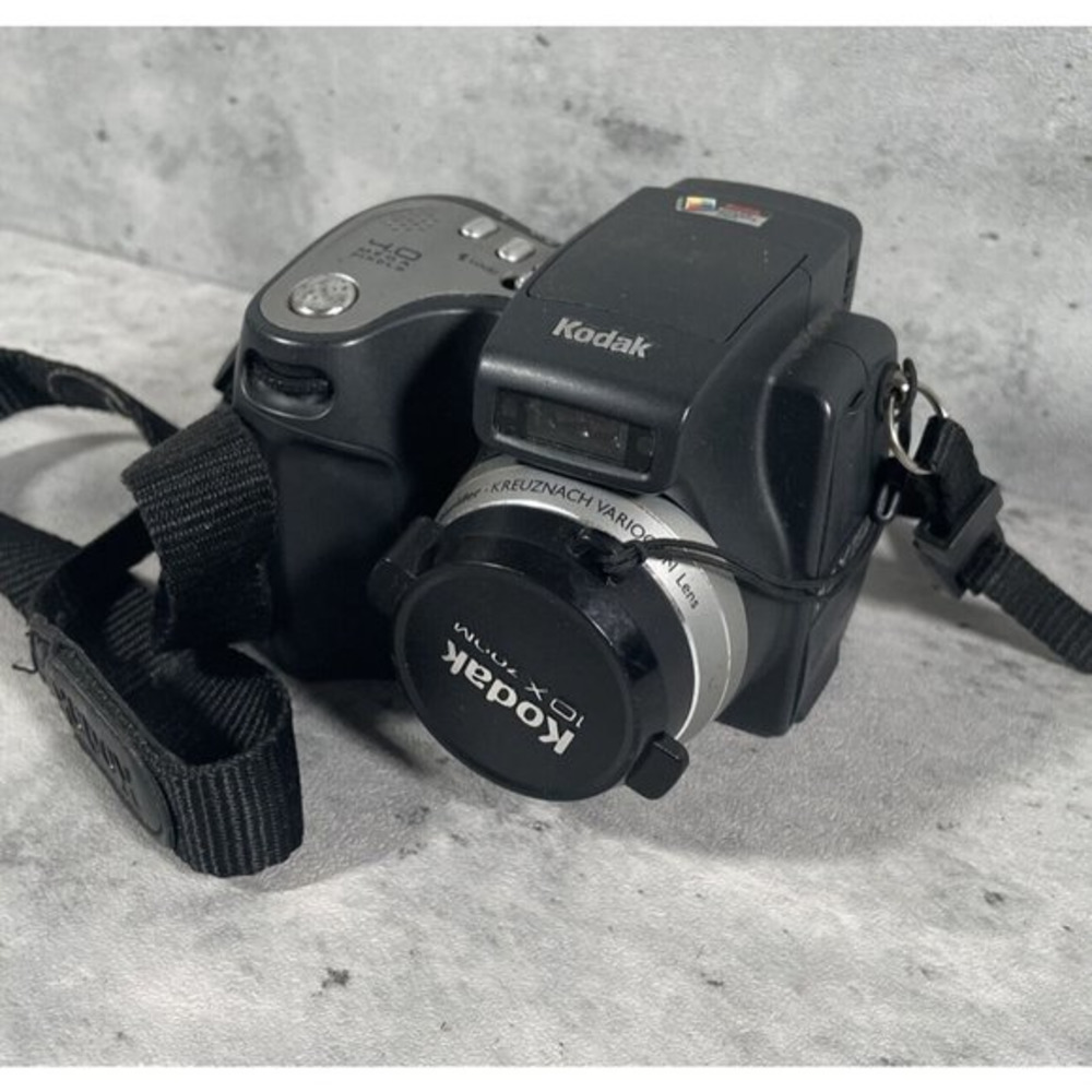 Genuine Kodak (DX6490) 10X Easyshare Black Gray Digital Camera UNTESTED AS-IS